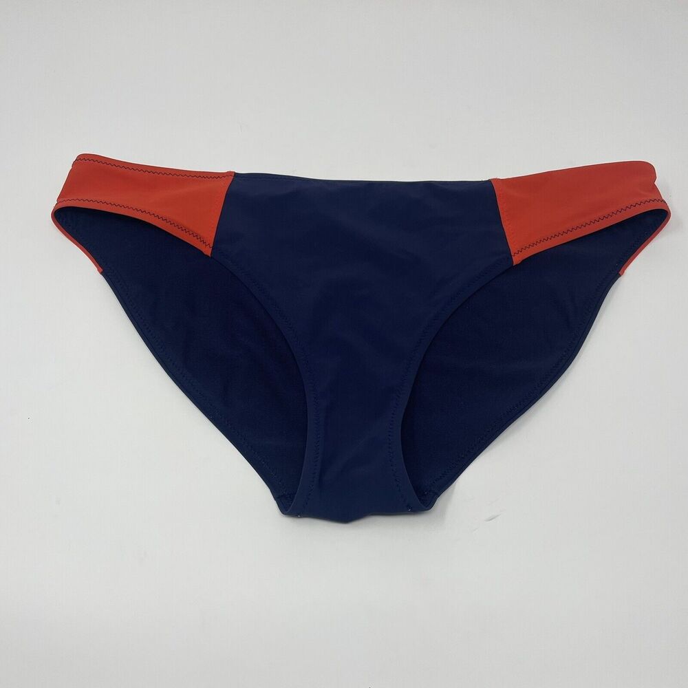 Athleta Size M Two Tone Blue Swim Bottom Beach